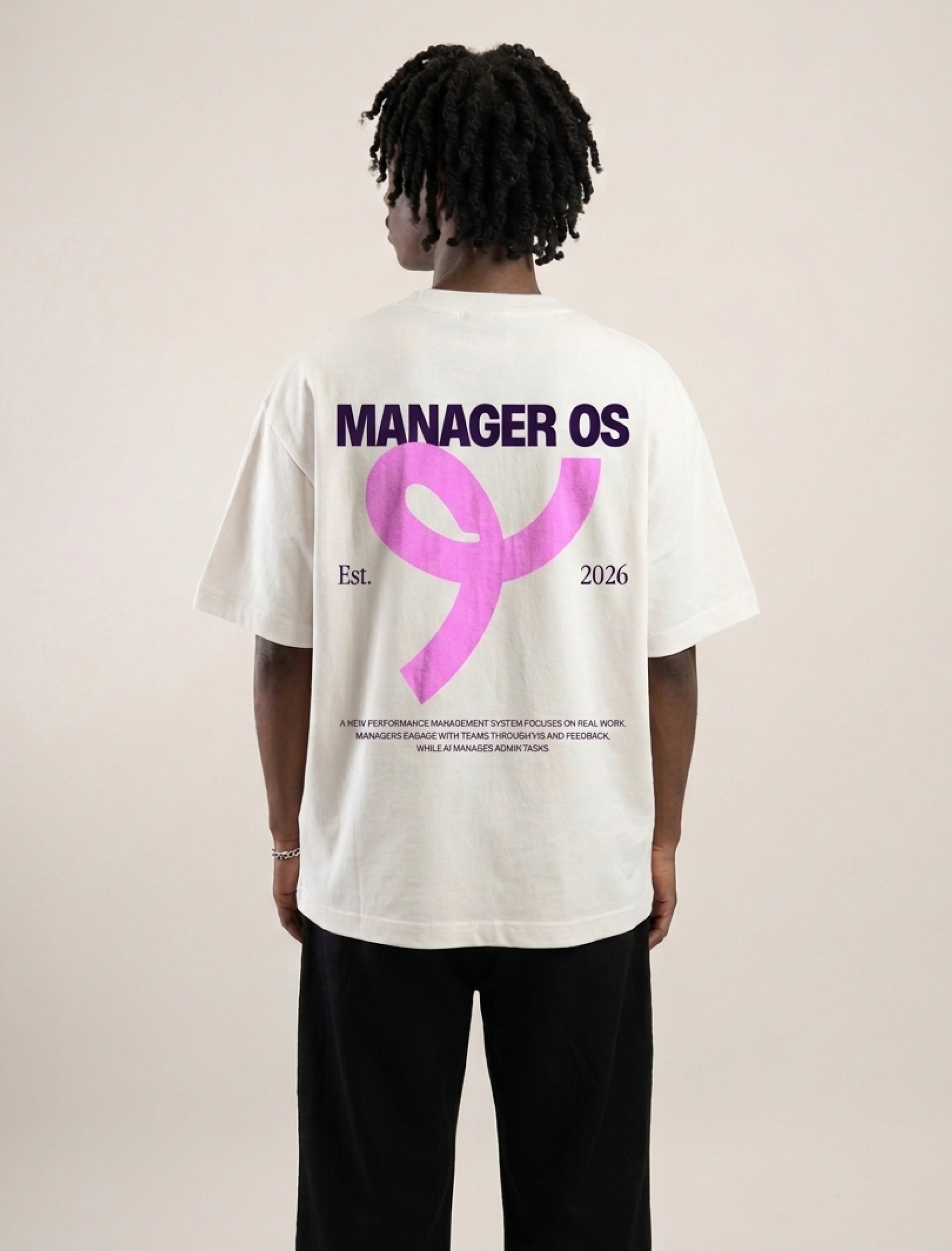 Treams branded Manager OS T-shirt